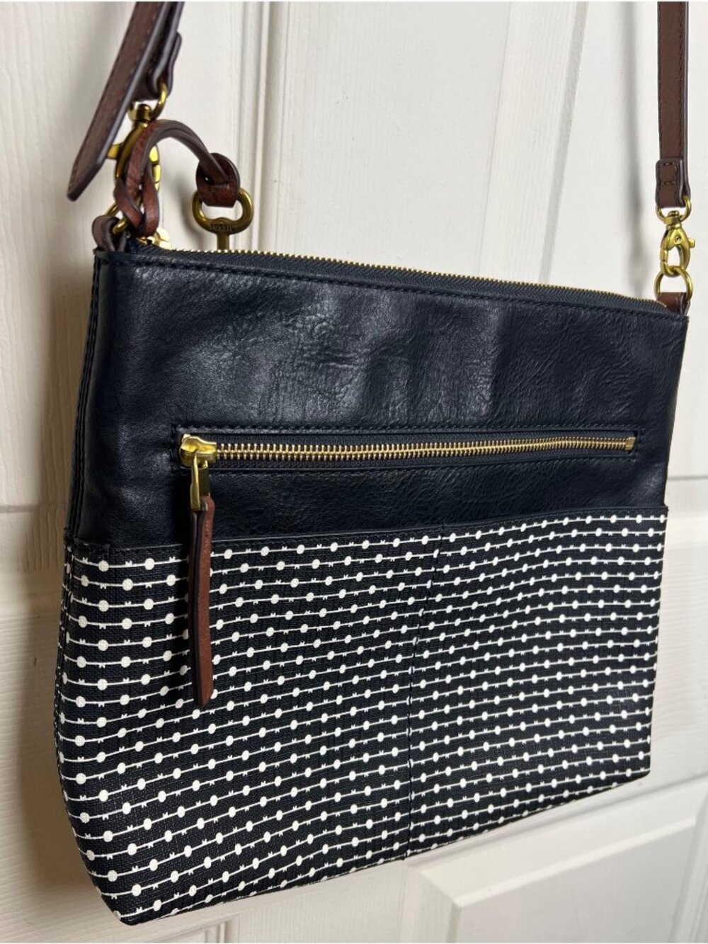 Fossil Colorblock Crossbody - Picture 4 of 14